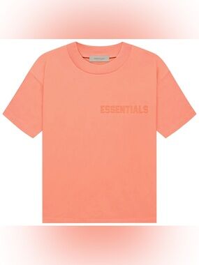 Essentials Fear Of God Coral Short sleeve t-shirt